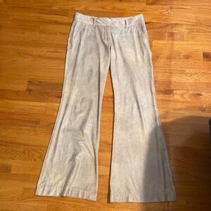 Women’s SW3 Bespoke pants. Silver/Cream